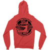 given enough coffee i could rule the world white Zipper Hoodie