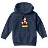 mickey with canada Youth Hoodie