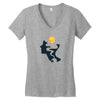 Night Think Women's V-Neck T-Shirt