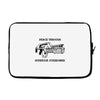 peace through superior firepower Laptop sleeve