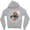 scorpio astrological Zipper Hoodie