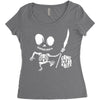 come in for a bit 2 Women's Triblend Scoop T-shirt