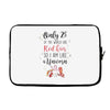 red head unicorn Laptop sleeve