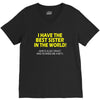 best sister crazy scarry V-Neck Tee