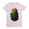 pocket raptor Ladies Fitted T-Shirt