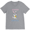 Bunny Happy Easter V-Neck Tee