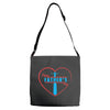 happy father's day Adjustable Strap Totes