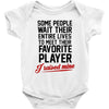 my favorite player Baby Bodysuit