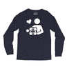 adesivo companion cube portal Long Sleeve Shirts