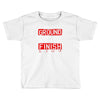 please drag across the finish line Toddler T-shirt