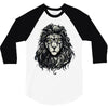 nerd  lion 3/4 Sleeve Shirt