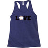 love baseball Racerback Tank