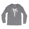 tuxedo wedding marriage prom holiday fancy dress cool geek nerd Long Sleeve Shirts