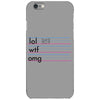 practice your texting iPhone 6/6s Case