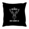 big bucks Throw Pillow