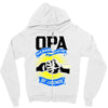 opa der mann der mythos die legende 1 Zipper Hoodie