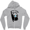 reaper dude Zipper Hoodie