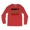 nobody's walking out on this fun old fashioned family christmas we're Long Sleeve Shirts