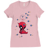 deadpool Ladies Fitted T-Shirt