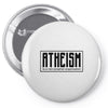 Atheism (A non-prophet organization) Pin-back button