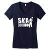 ska Women's V-Neck T-Shirt