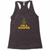 i'm a keeper Racerback Tank