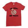 mo money mo pizzas 1 Ladies Fitted T-Shirt