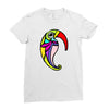 color bird Ladies Fitted T-Shirt