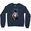 who loves golden retriever Crewneck Sweatshirt