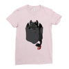 pocket toothless Ladies Fitted T-Shirt