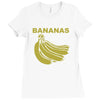 bananas Ladies Fitted T-Shirt