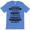 Super Cool Nanny Of A Freaking Awesome Granddaughter T-Shirt