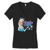 birthday girl Women's V-Neck T-Shirt