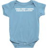 things aren't always black and white computer geek Baby Onesie