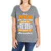all men are created equal but only the best are born in november Ladies Curvy T-Shirt