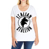italian stallion Ladies Curvy T-Shirt