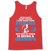 Fishing Grandpa Tank Top