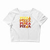 pizza forever Crop Top