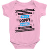 It's A Poppy Thing Baby Onesie