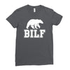 bilf, bear i'd like to Ladies Fitted T-Shirt