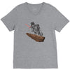 the darth king V-Neck Tee