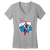 krim lim Women's V-Neck T-Shirt