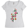 Pride Floral Women's Triblend Scoop T-shirt