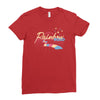 rainbow road Ladies Fitted T-Shirt