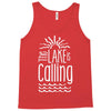 the lake is calling Tank Top