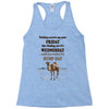 realize it's hump day Racerback Tank