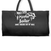 world class master baiter Weekender Totes