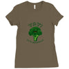 one cheer for broccoli Ladies Fitted T-Shirt