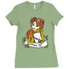 poison ivy tattoo Ladies Fitted T-Shirt