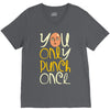 you only punch once V-Neck Tee